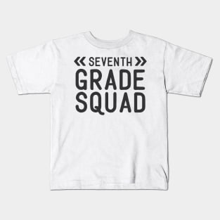 Seventh grade squad Kids T-Shirt